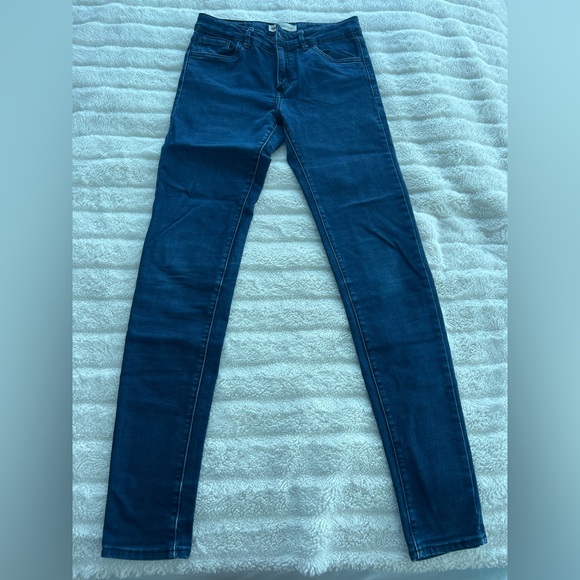 Levi's 710 Blue Skinny Jeans - Picture 8 of 9